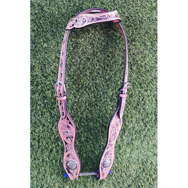 Best Quality Western Leather Headstall horse accessories Set For Horse Uses By Exporters