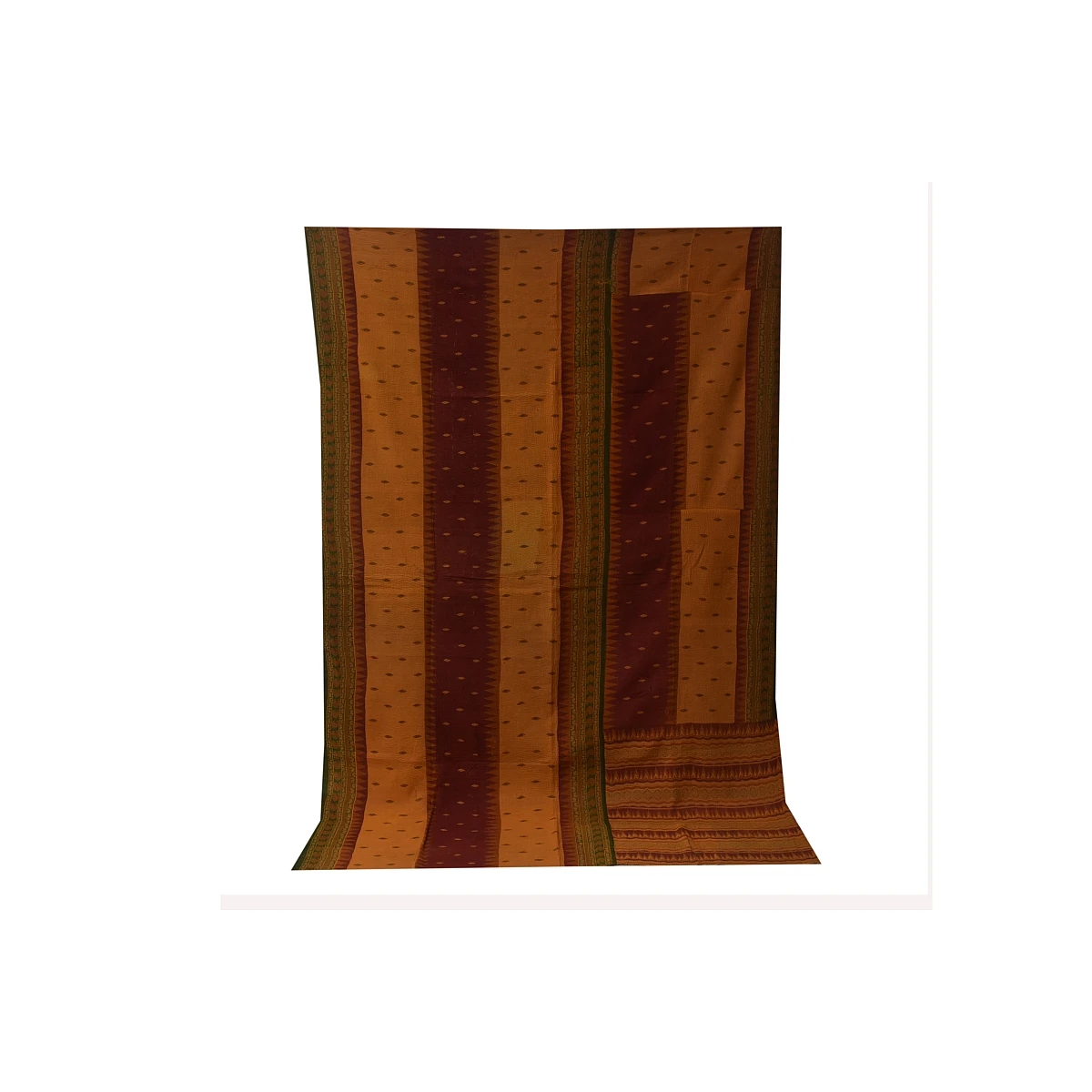 Reversible bedding decorative patchwork manufacturer Indian vintage kantha warm restful quilt throw bed cover