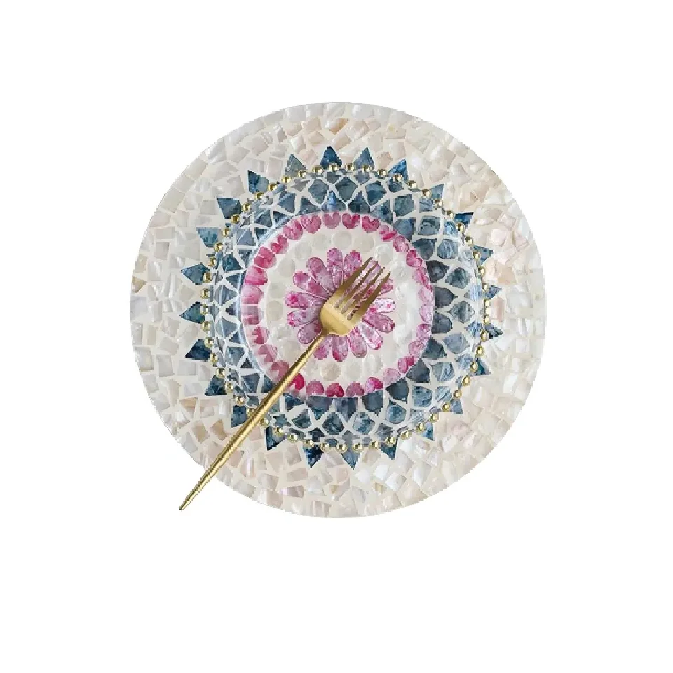 Sustainable Home Decoration Shaped Style American Material Bamboo dining table accessories Lacquer Liners Made In Vietnam