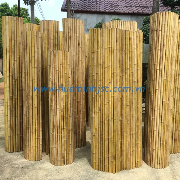 Original Color Bamboo Screen Polish Natual Bamboo Used to Divide Best Grade Top Selling in Vietnam Environmentally No Knock Down