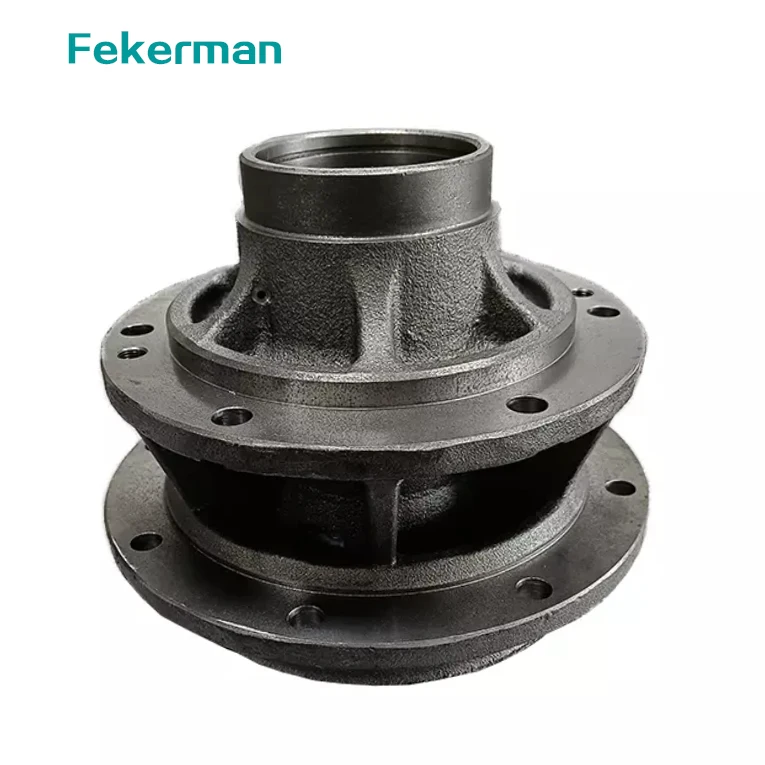 Custom made cast iron components parts