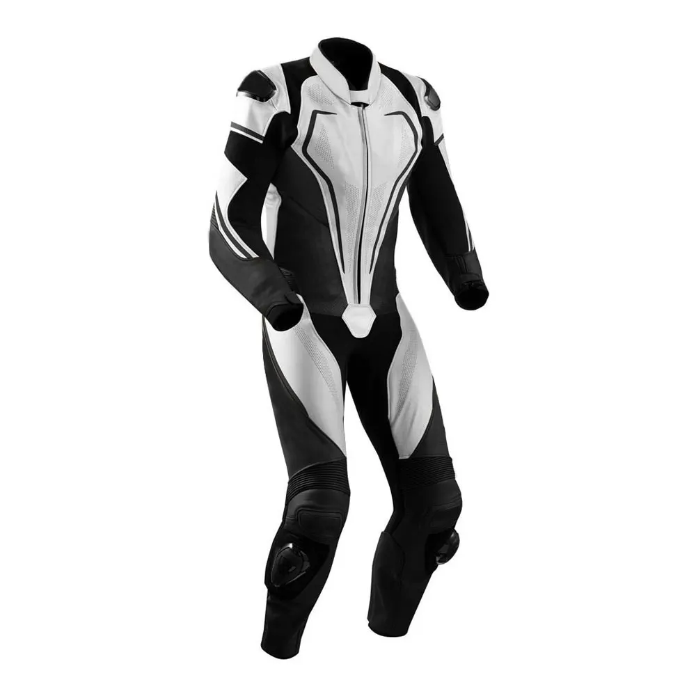 Motorcycle & Auto Racing Wear New Motorcycle Leather Outfit Suit Cowhide  Racing Leather One Piece Racing Suits
