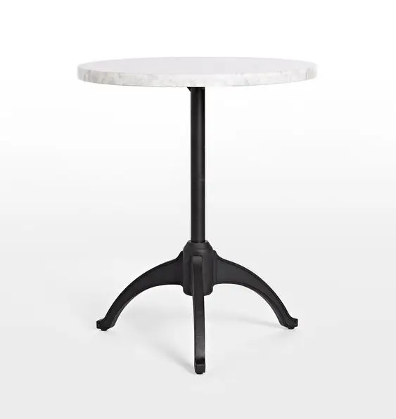 White Marble Top New Arrival Table Home Decorative Suitable Center Table Pure White Square Marble Top Coffee Table