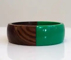 fashion jewelry resin bangles from india handmade bangles for women and girls classic look resin wood