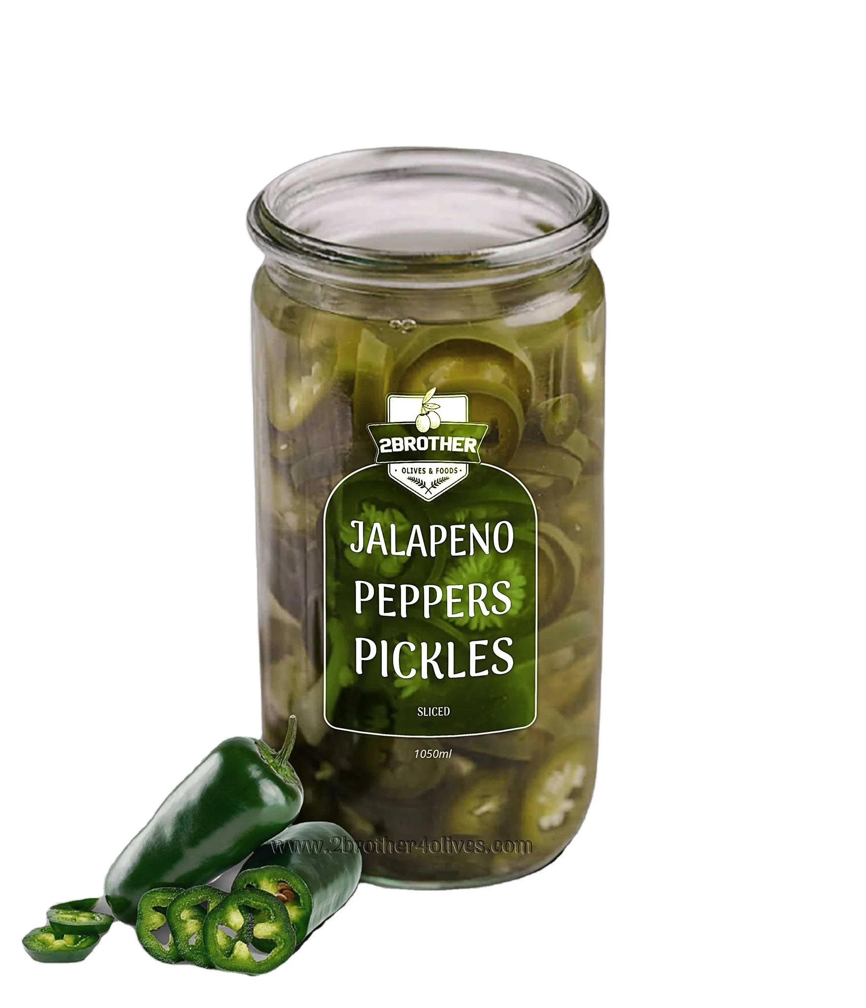 Sliced Green Jalapeno Pepper