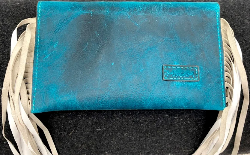 Flower Carving Leather Cover Flap Genuine Leather Wallets For Women Lady Leather Long Wallet With Antic brass hardware