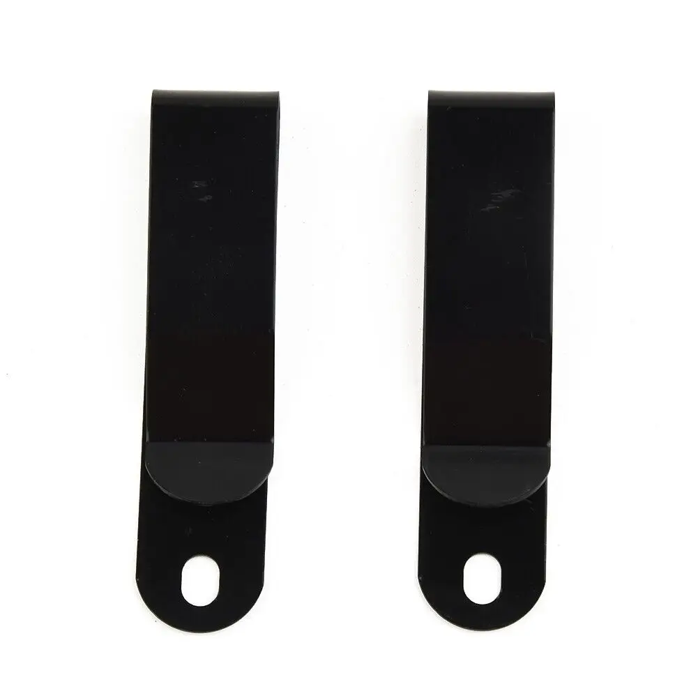 Customized Sheet Metal Spring Clips Iron Black Sheath Belt Clip Metal Manganese Steel/Spring Hook Buckle