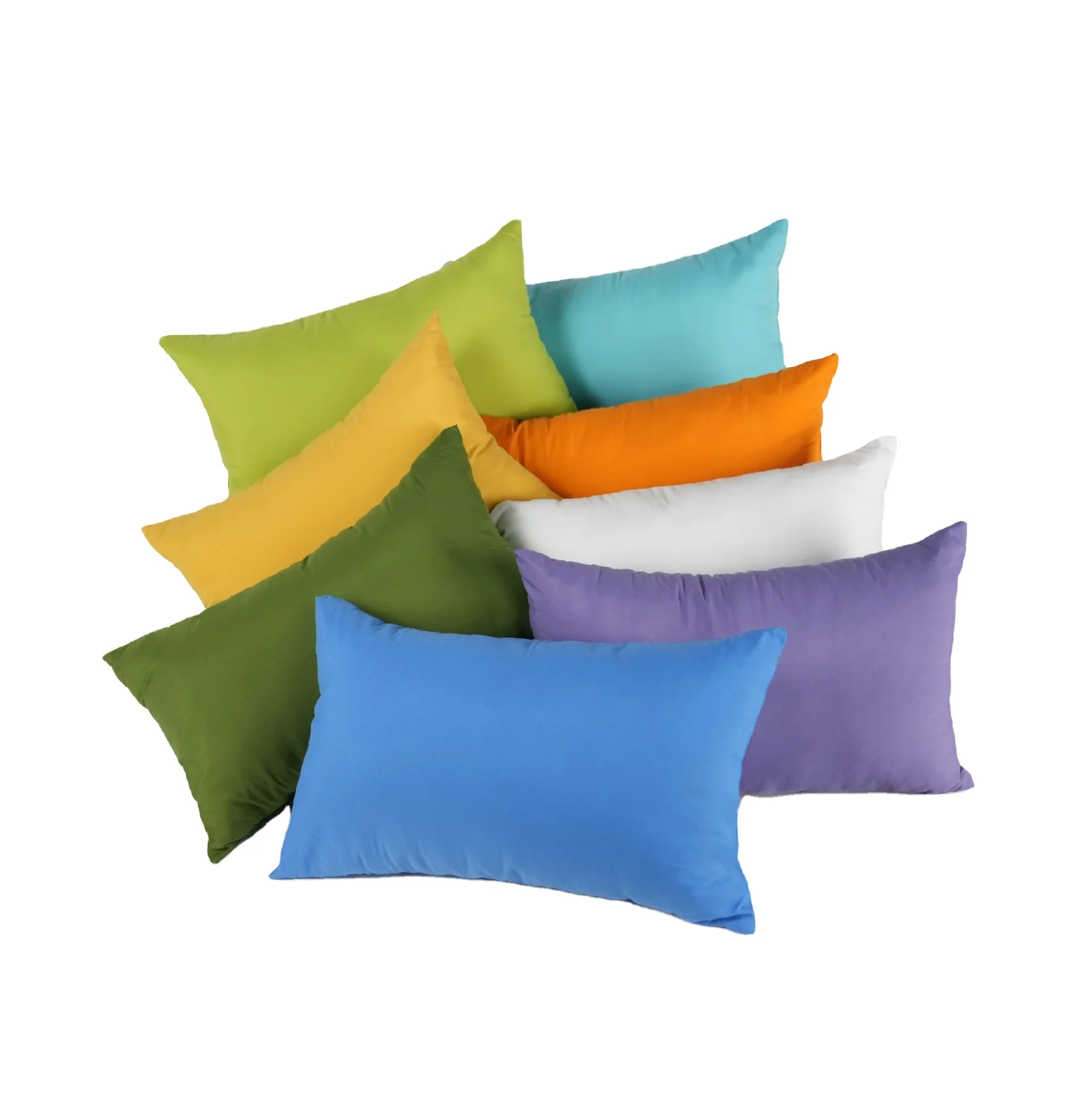 Cheapest Price 30cm x 50cm Premium Microfiber Filled Supportive Lumbar Pillow For Daily Home and Office Chair Use