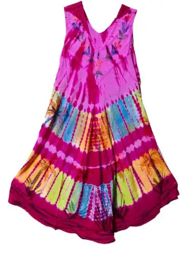 Summer Latest Mexican Embroidered Mini Dress Maxican party wear Bohemian indian umbrella sleeves