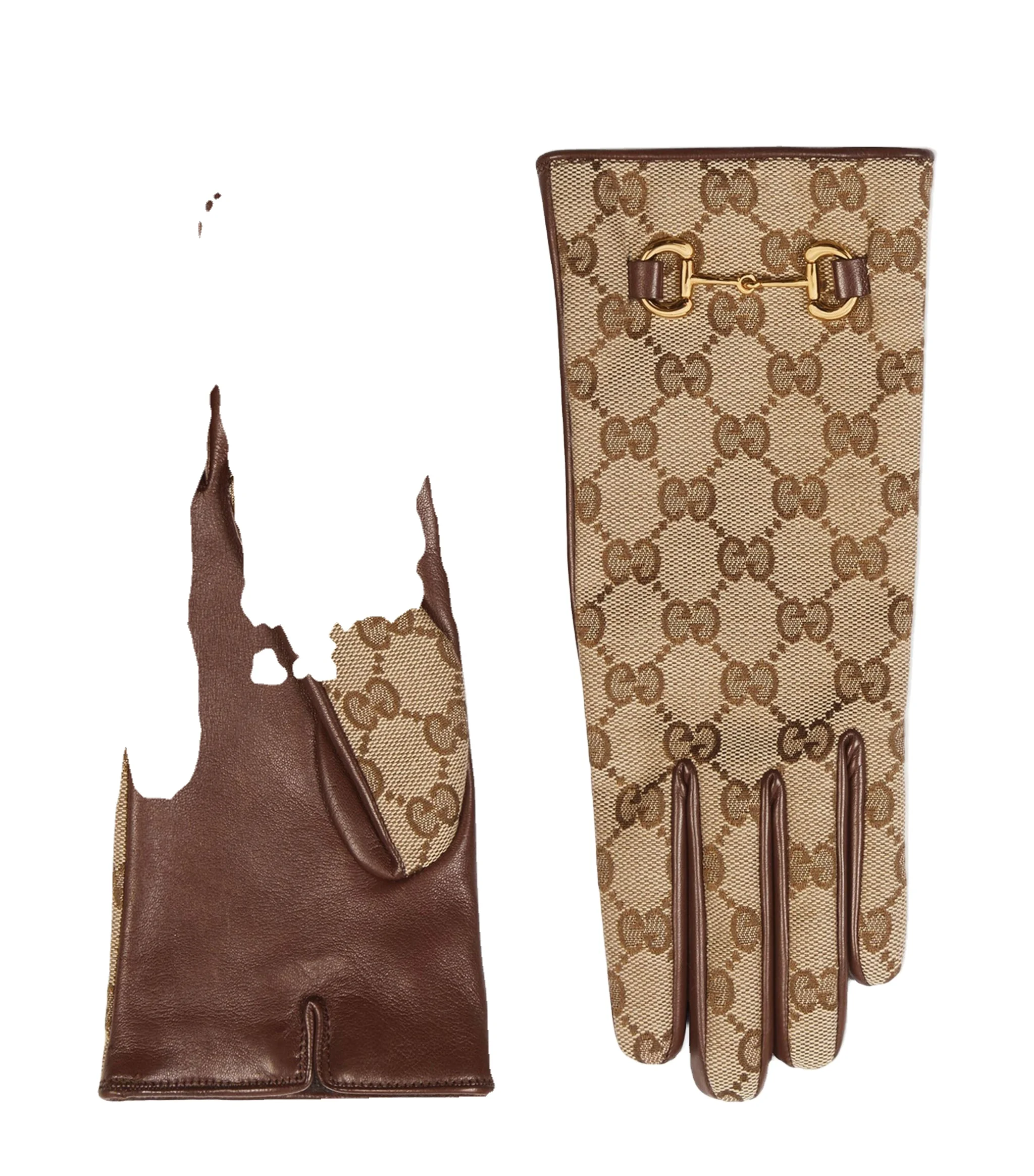 Men Winter Warm  Driving Leather Gloves Custom Fashion Gloves goat leather mitten gloves