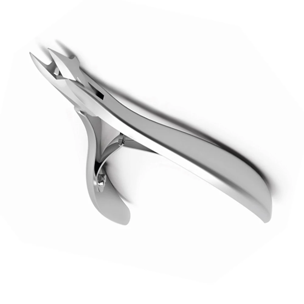 Professional Box Joint Nail Cutter Dall Finish Heavy Duty Stainless Steel Plain Handle Toe Nail Cutters For Salon Use