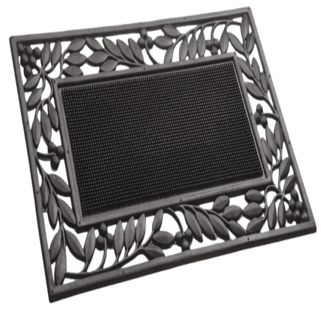 Дверные коврики ручной работы из ПВХ в клетку