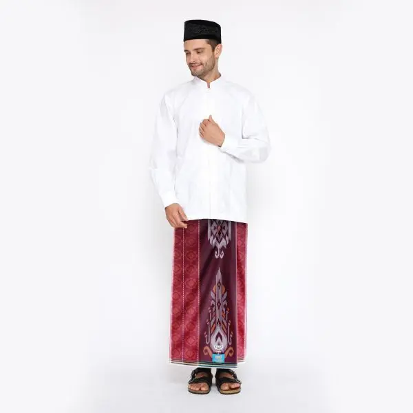 BHS Classic Gold Sarong Breathable Cotton Bottoms for Adults One Size Fits All Praying Clothing