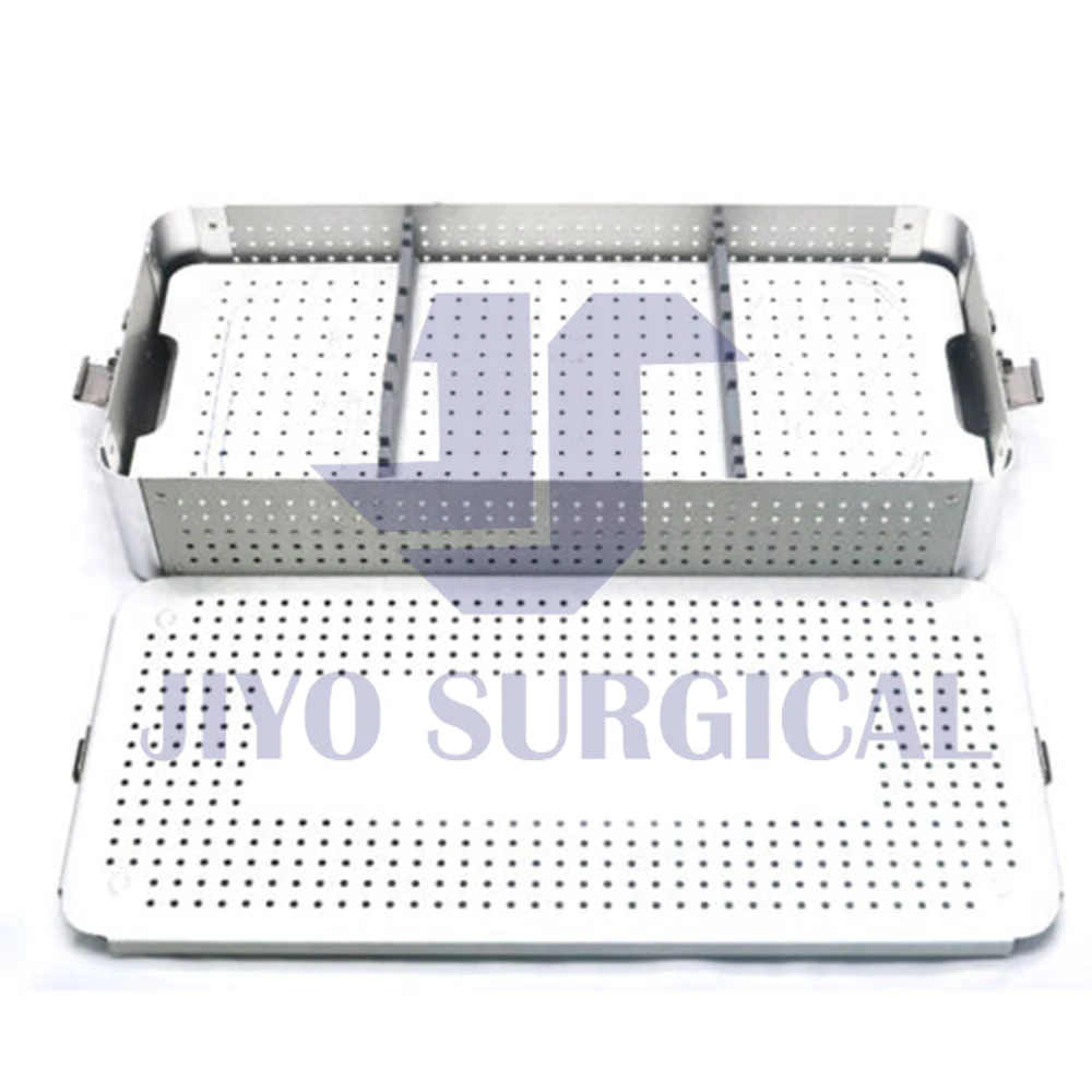 CE ISO Approved Instrument Boxes Empty Aluminum DHS and   Large Sterilization Box Best Quality Surgical Supplies Hot Sales