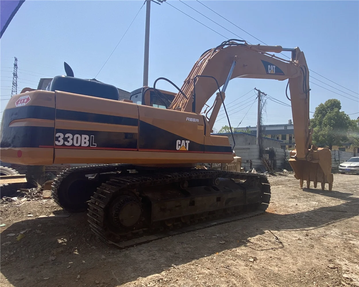 Japanese CAT 330BL Long Reach Crawler Excavator Used Caterpillar 30ton Tracked Excavator 330C