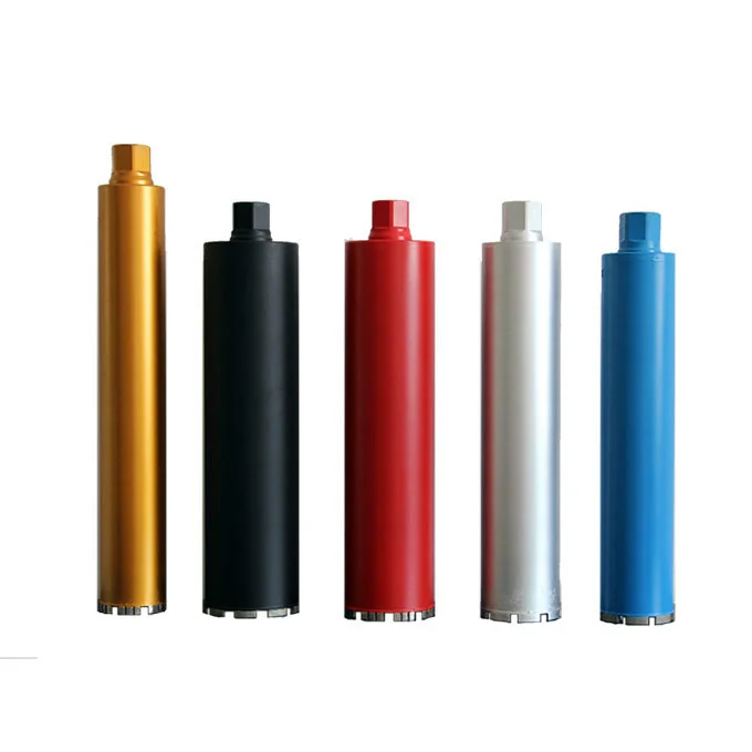 Concrete drilling barrel diamond drill core bit