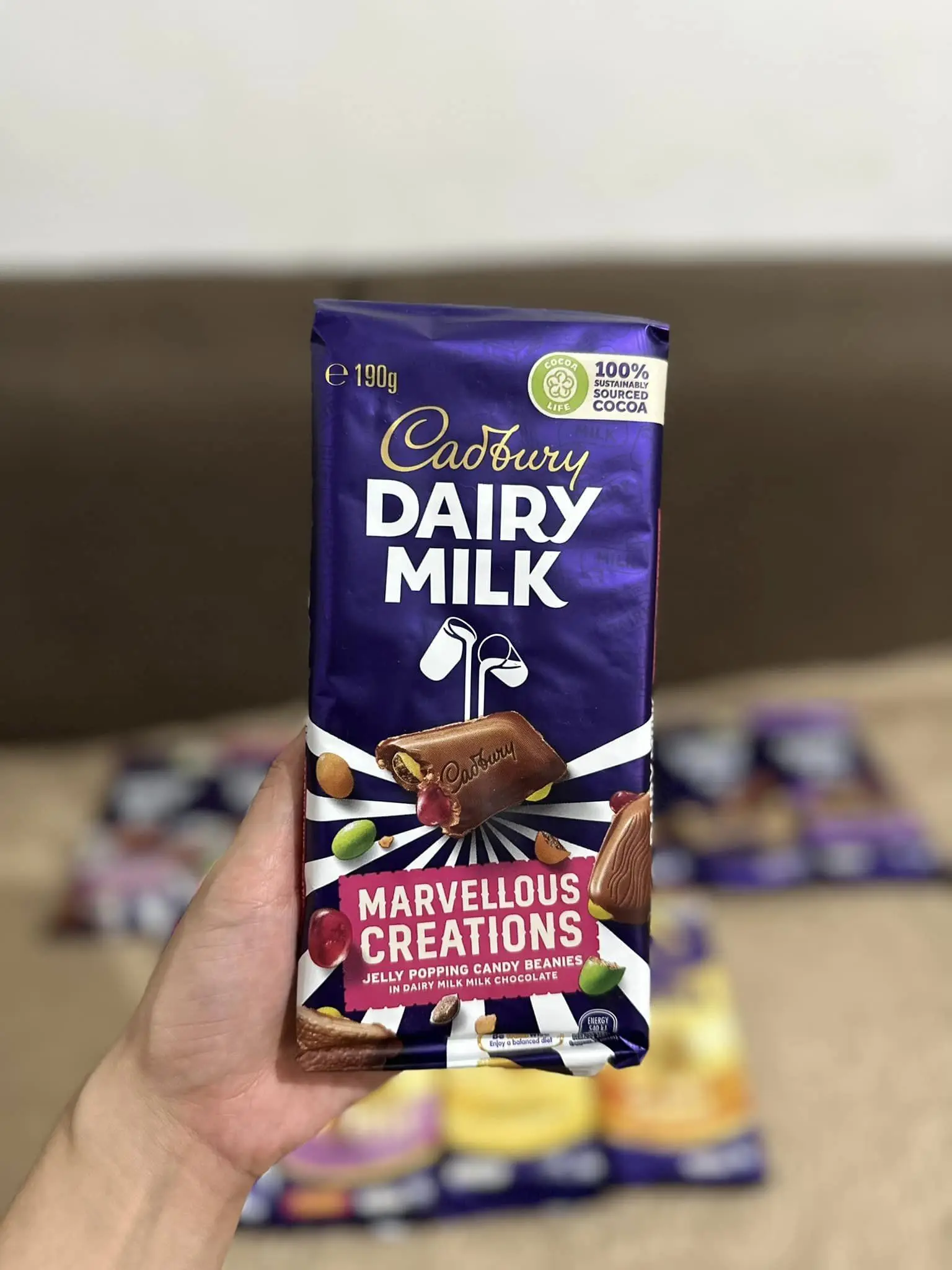 Hot selling Cadbury Dairy Milk Snack milk chocolate block 180g