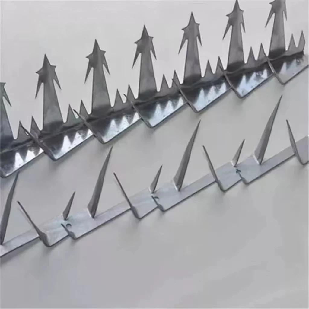 Best quality wall spike hot dip galvanized spike pvc coated spike for security on the wall