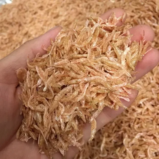 Fresh dried baby shrimp sourced from Vietnam perfect for snacks stir fries soups and traditional dishes worldwide
