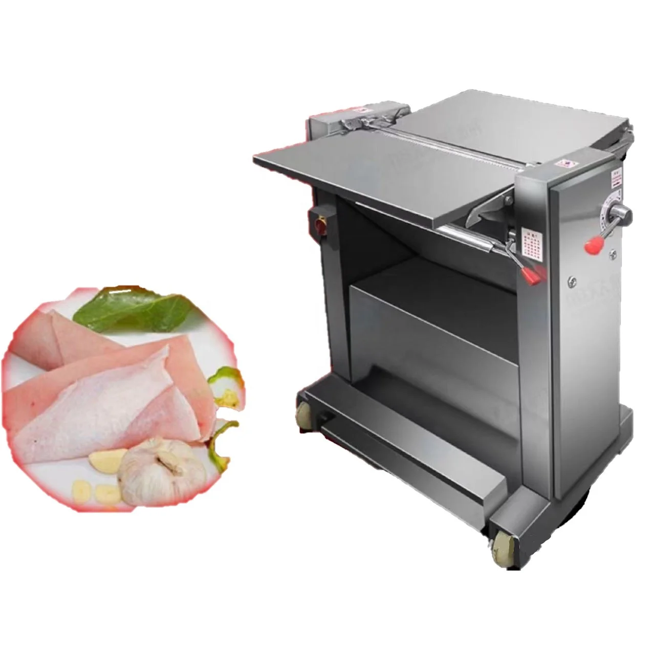 High Efficiency Pork Skin Peeler Machine Customized Meat Peeler Machine