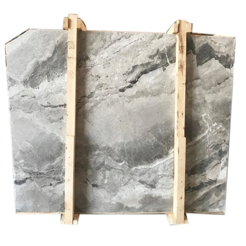 2023 Royal Grey 2cm Thick Customizable Turkish Marble Slab High Quality Polished Tile for Luxury Floor Decorative Construction