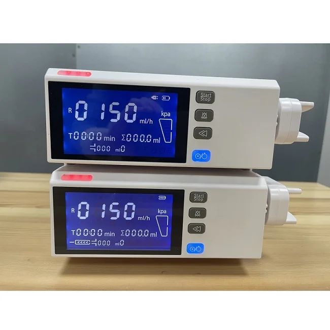 YJ-SP01 High Quality infusion system 4.3 inch hd capacitive touch screen infusion pump portable infusion pump