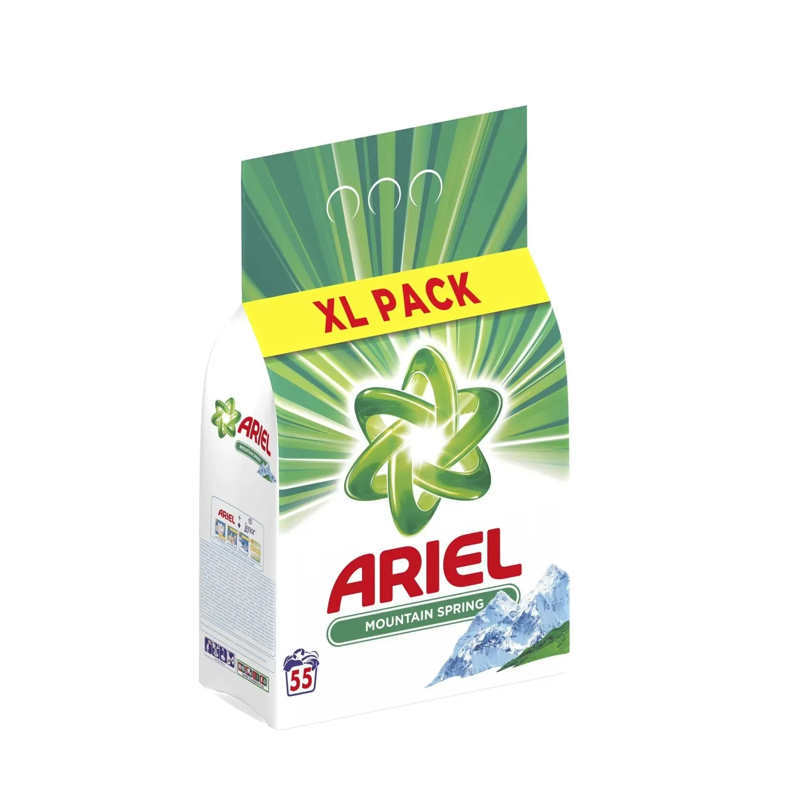 Многофункциональные капсулы для жидкого стирального порошка ARIEL моющие средства стиральной машины/чистые и свежие 2x1 8 литра
