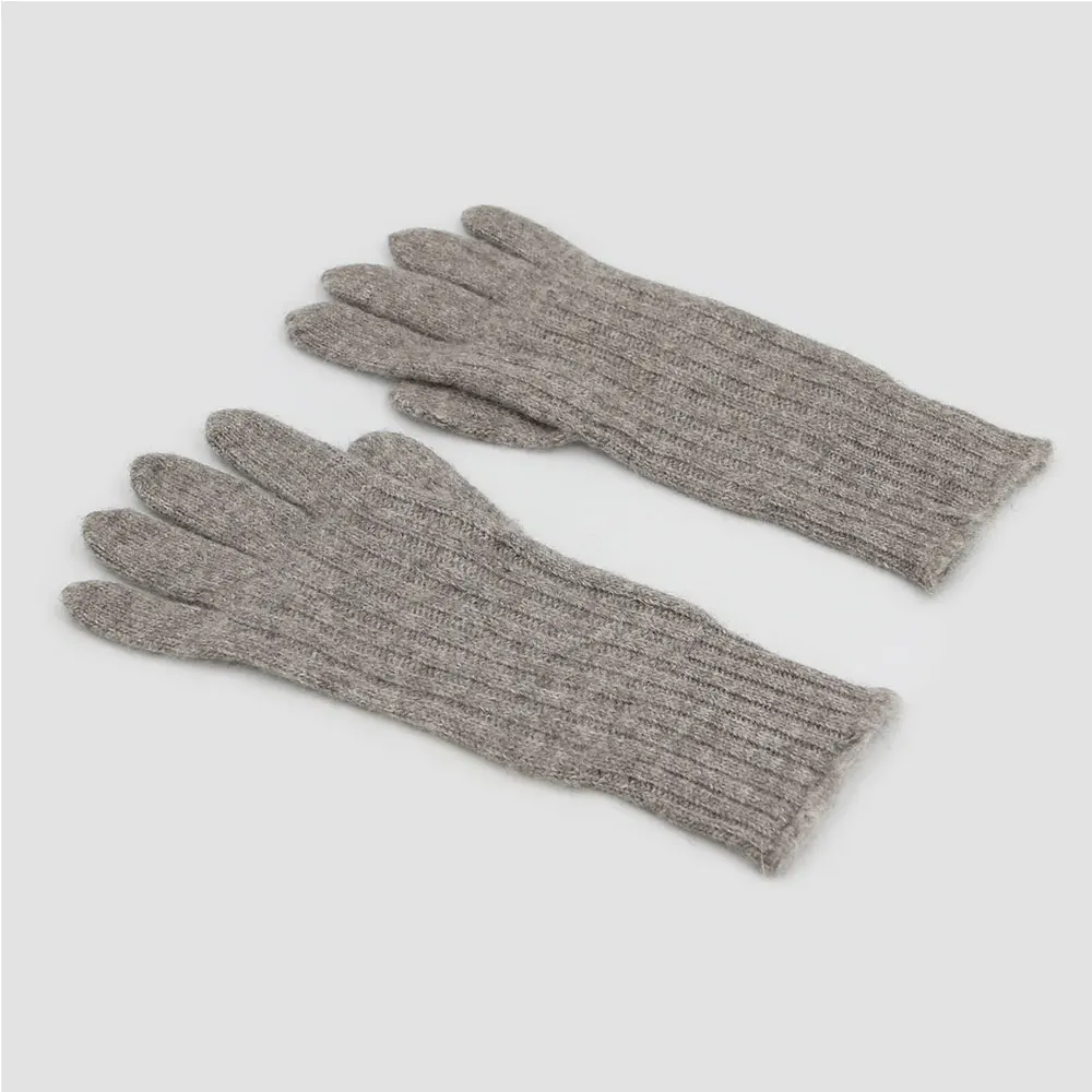 Knitted Arm Warmers Full Finger Winter Gloves Long Stylish Women Gloves For Online Sale