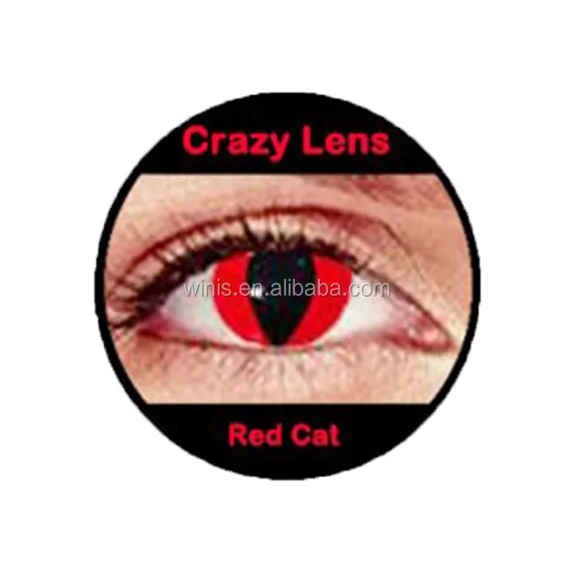 New Arrival Freshtone black out wholesale price colored contact lenses cosplay crazy look contact lenses at low cost