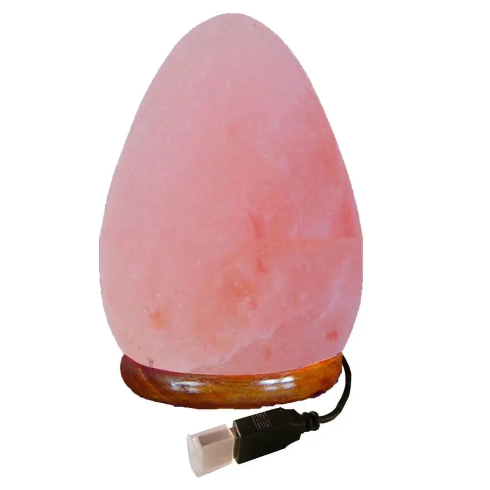Himalayan Pink Salt Egg design Mini USB Lamp high quality Natural Salt lamps Whole Sale from Pakistan