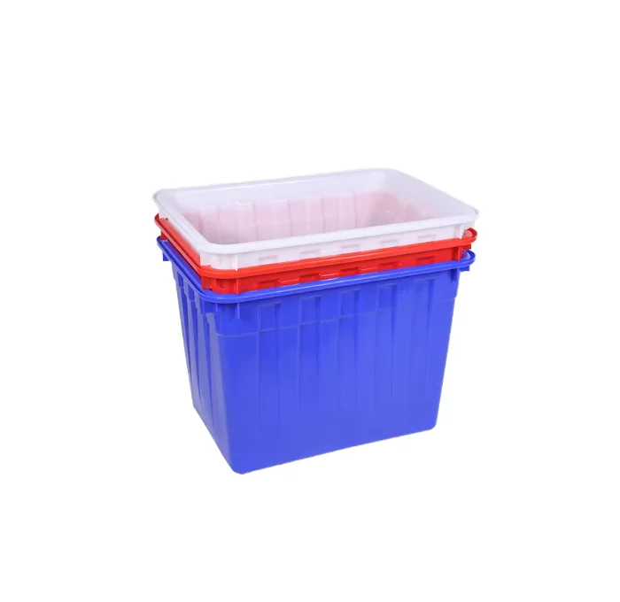 Большой 30 л-2200 л пластиковый из полиэтилена HDPE твердая оборотная коробка аквариум пруд для рыбы