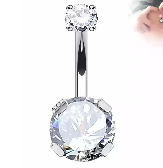 1.6*10mm F136 100pcs steel color 50pcs 18k pvd gold plating piercing jewelry