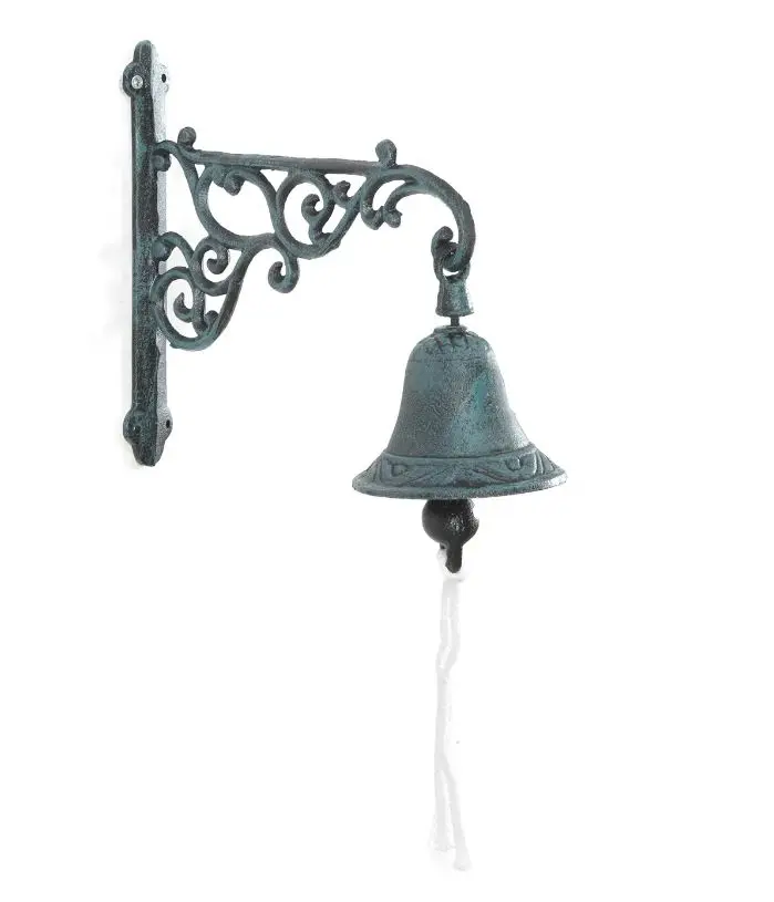 Modern And Luxury Antique Iron Hanging Door Bell Outdoor for Home Decor Farmhouse Garden Decoration Made in india Bulk quantity
