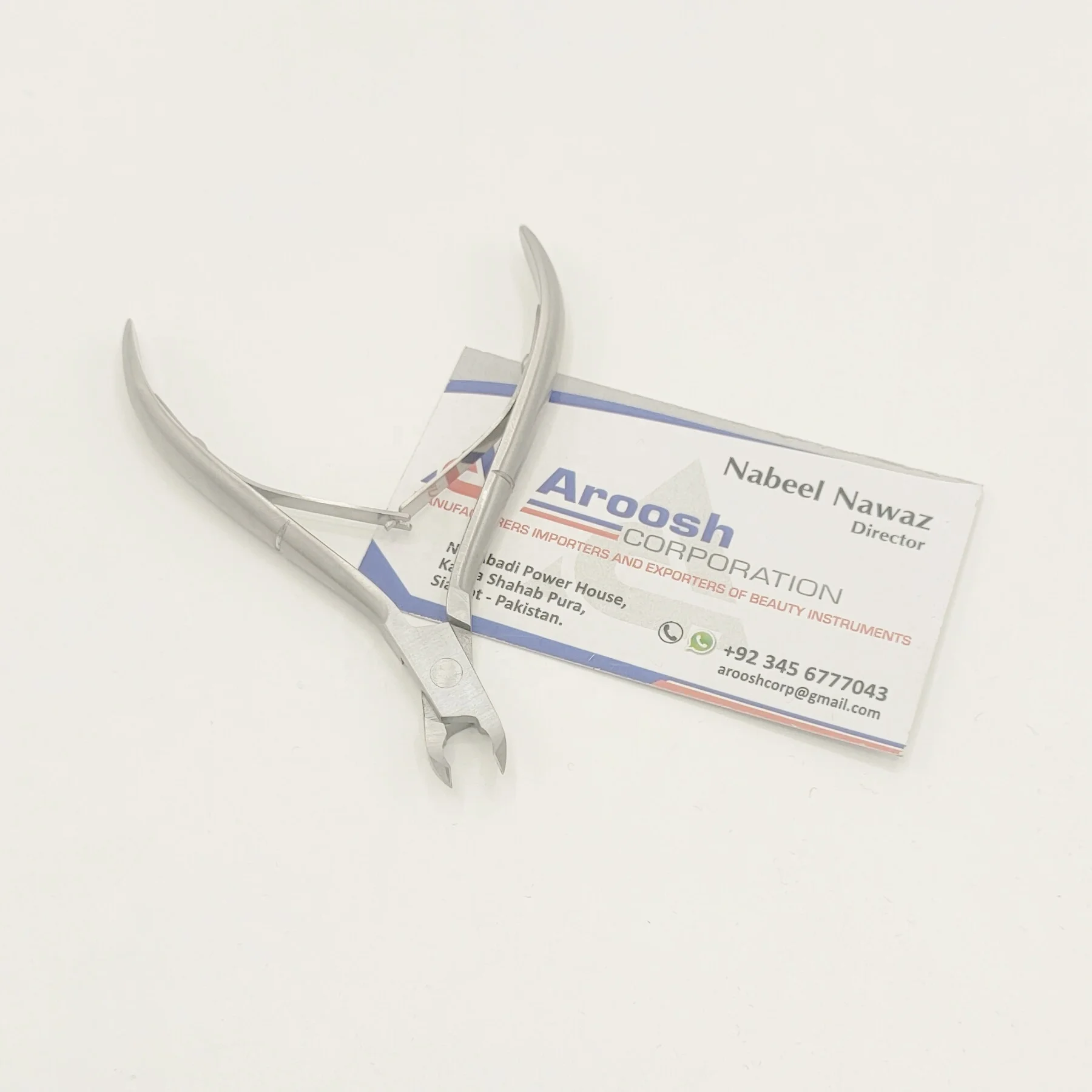 Wholesale Stainless Steel Nail Clipper High Quality Nail Cutter Cuticle Nippers 3 mm Tip