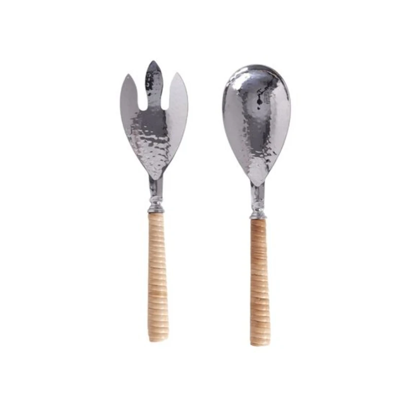 Flatware Set Restaurant Hotel Ware Tableware Solid Wooden Cooking Spoon Cutlery Set At Good Price Kitchenware Accessory