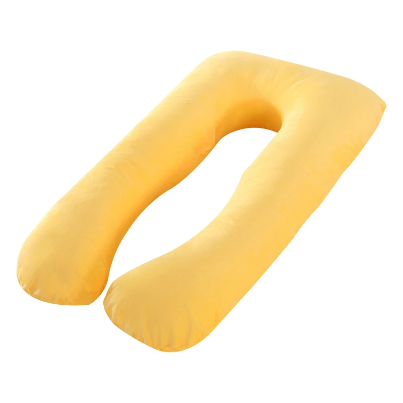 Various Shape Soft Surface Polyester Bamboo Customized Color Shredded Memory Foam Pregnancy Body Pillow For Women