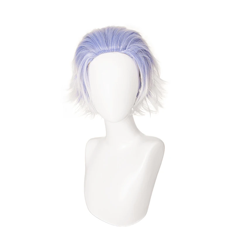 FiguartZERO Gojo Satoru short wig blue color tipped white color