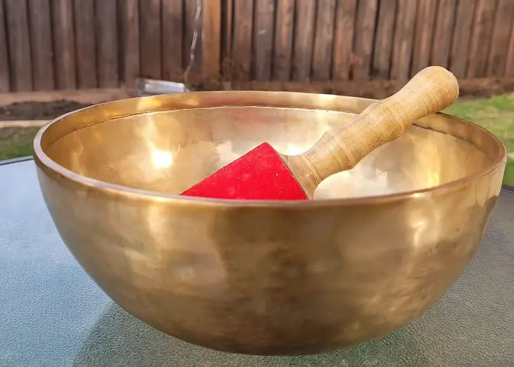 hand made spiritual singing bowl for beginner practice sound meditation spiritual tibetan bell meditation bowl