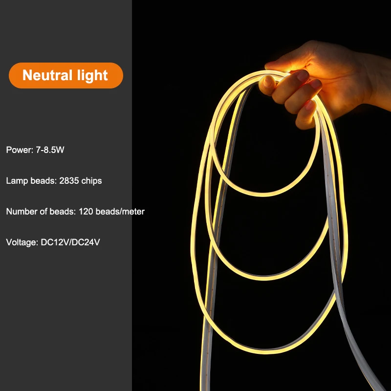 LED Neon Flexible Strip Light 2835 Single All Color RGB Led Neon Strip Led Rope Lighting