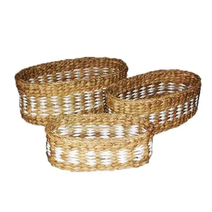 Latest Design Hot Selling Eco-friendly Seagrass Baskets New Arrivals 100% Natural Material Seagrass Baskets Low Price