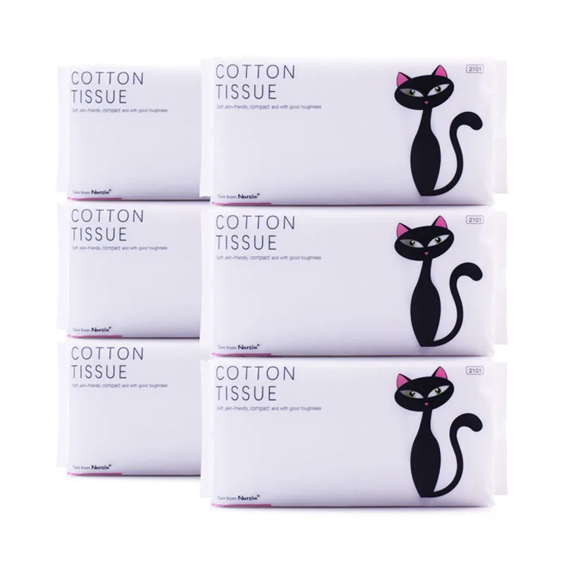 Custom Organic Spunlace Nonwoven Bamboo Wet & Dry Wipes Tissue Disposable Cotton Cloth Towel Aesthetic Face Towel Facial Tissues