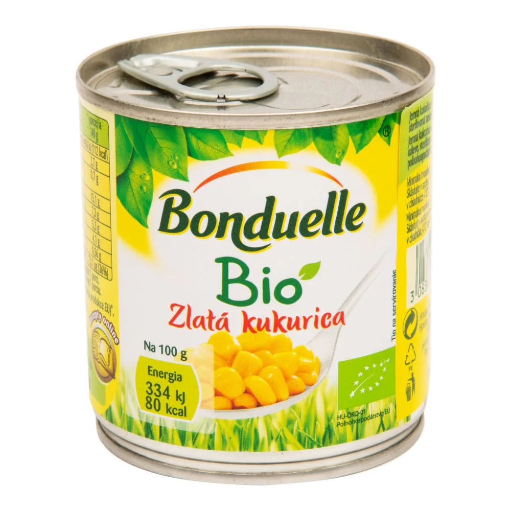 Canned Food Vegetables Bonduelle corn