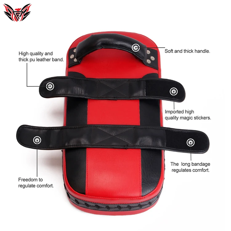 Best Design Professional Hot Sale 2023 Light Weight Leather Material OEM ODM Thai Pads For Unisex