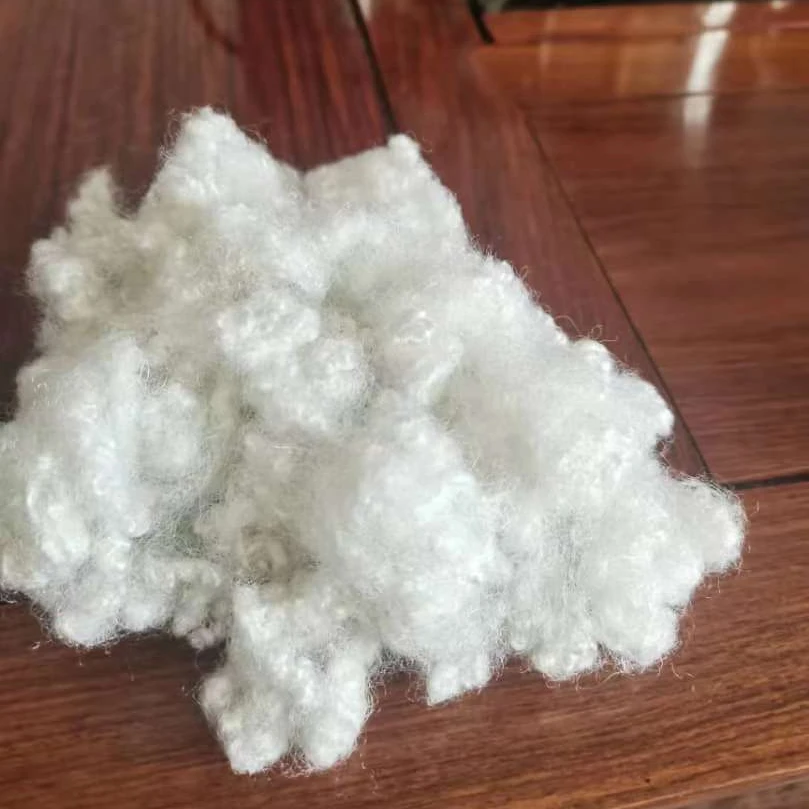 Поставка от производителя 100-процентное переработанное Полиэфирное штапельное волокно для
