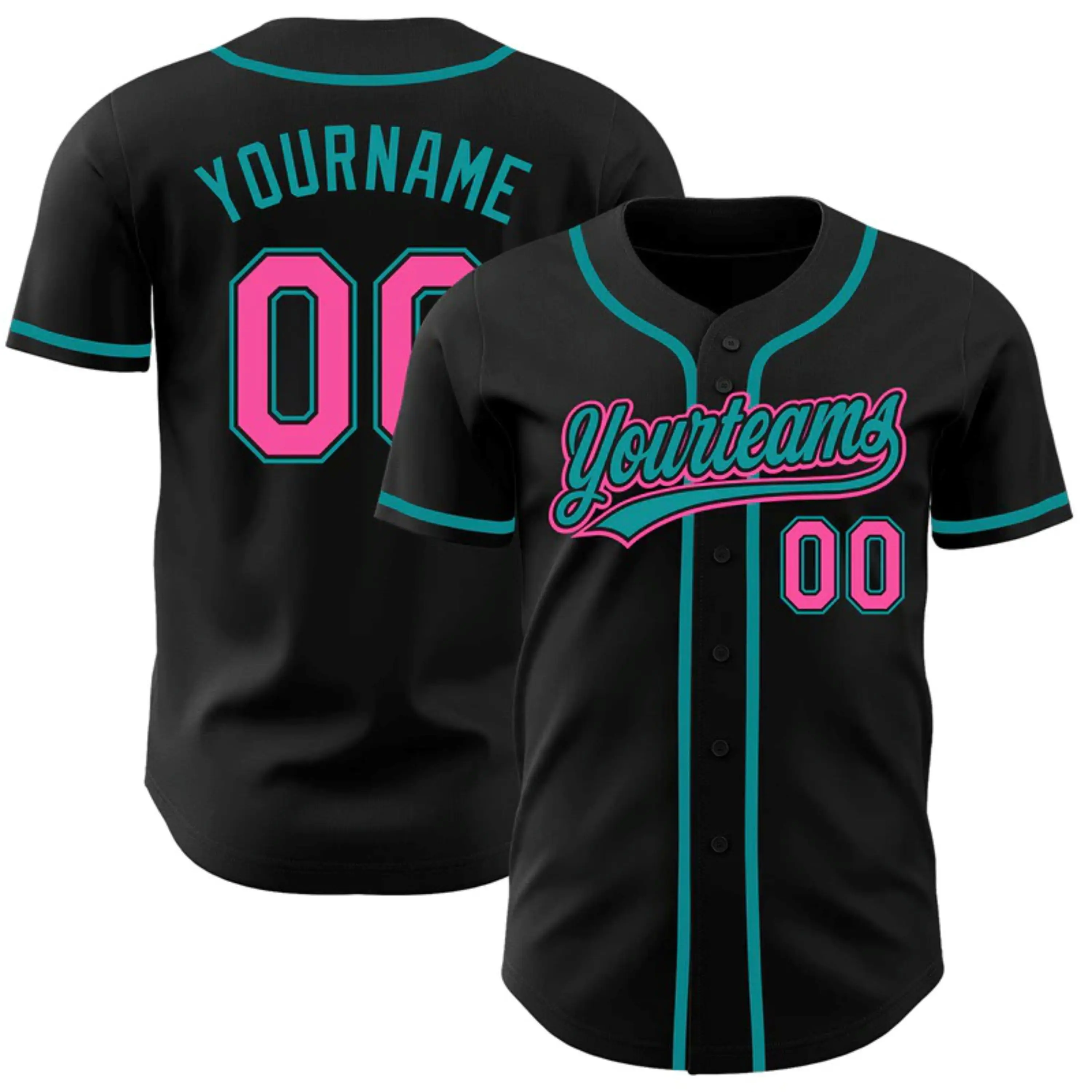Custom Baseball Jerseys for Tournament and Leagues with Personalized Team Logos Sublimated Printing, and Embroidered Player