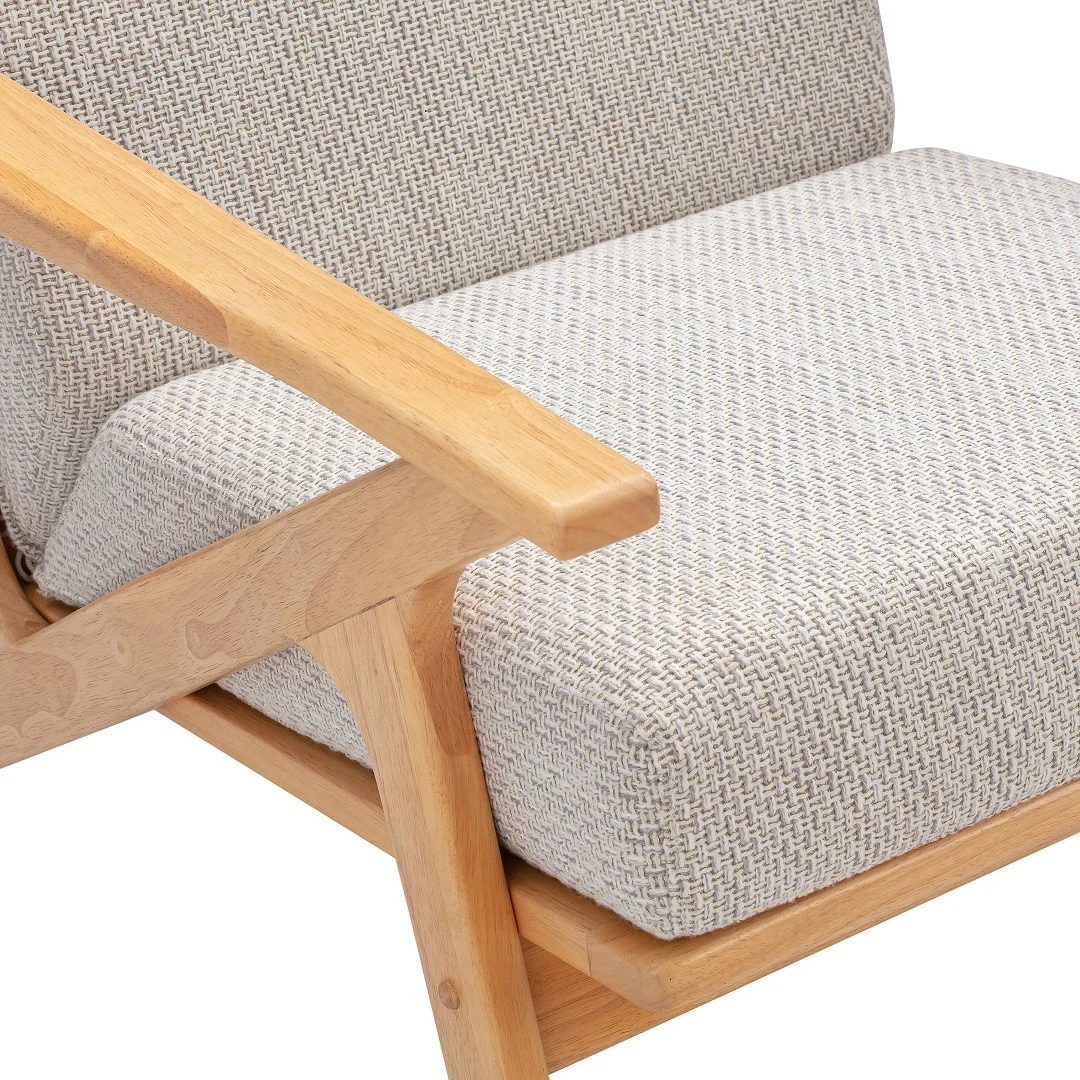 Vietnam Custom Oak Wood Commercial Furniture Lounge Hotel Chairs