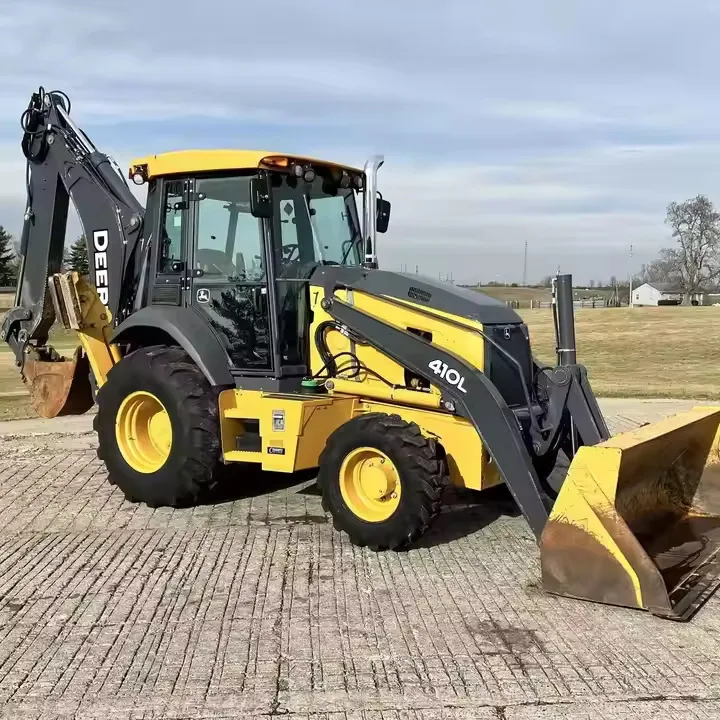 Экскаватор-погрузчик John олень 410L б/у экскаватор-погрузчик строительная машина с джойстиком распродажа