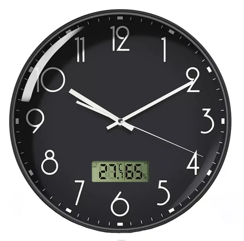 2023 простой будильник бесшумные кварцевые часы настенные нордические легкие Роскошные Пластиковые настенные часы домашний декор