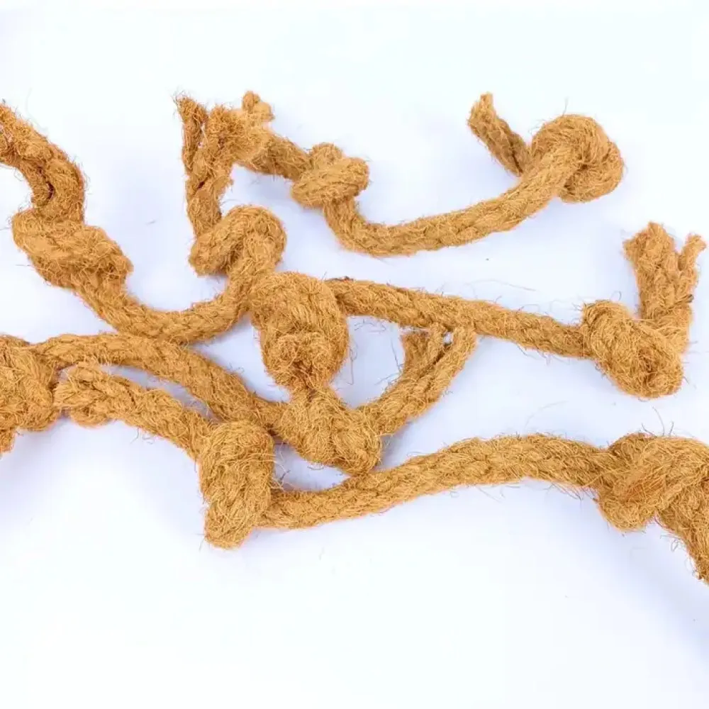 Wholesale coco husk rope chew toys for dog and cat natural coconut coir rope pet chewing toy from Vietnam