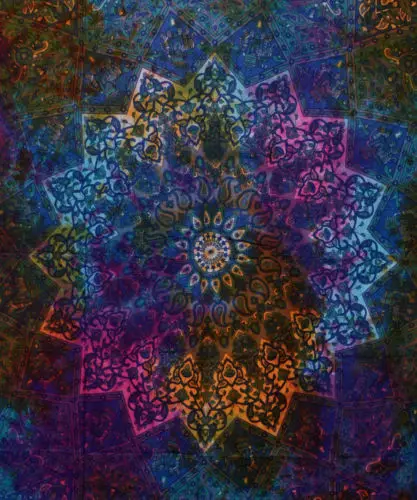 Indian Mandala Tapestry Wallhanging star psychedelic multicolor tie dye bohemian gipsy bedcover beachthrow elephants wholesale